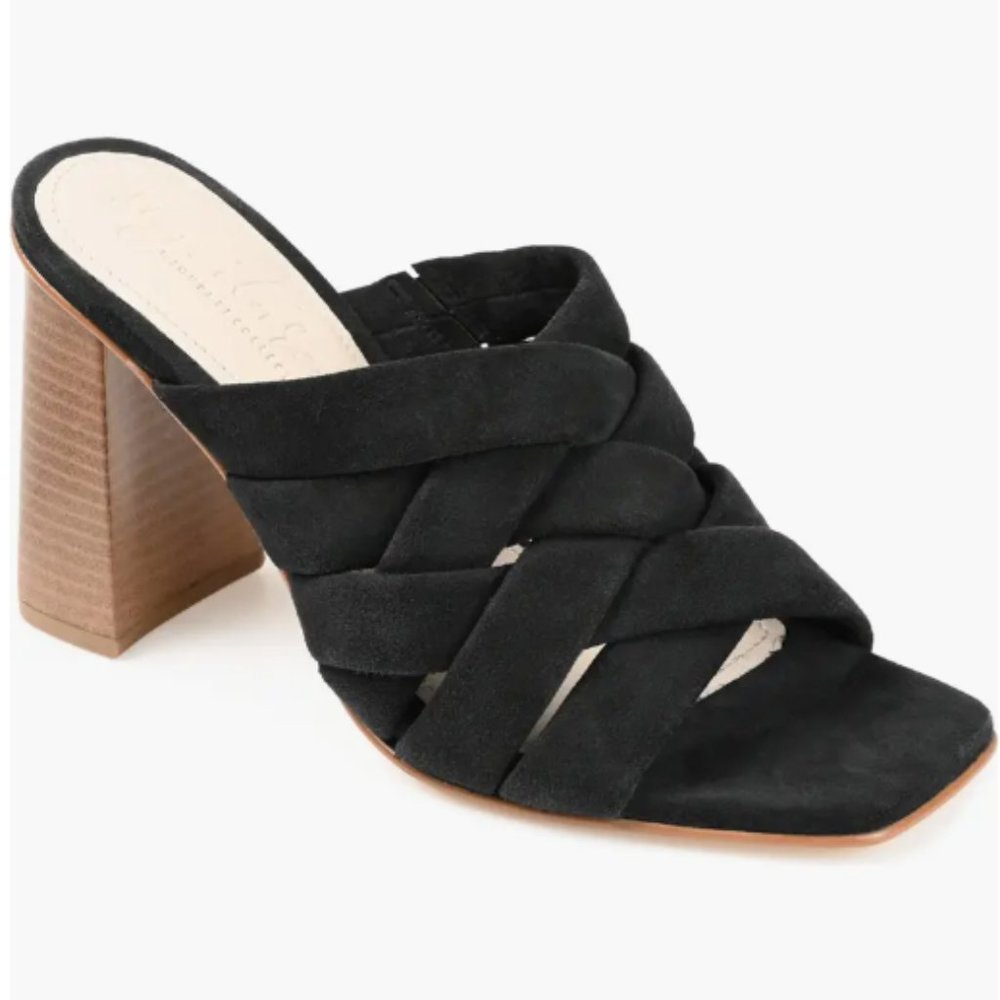 JOURNEE SIGNATURE Lyddie Sandal In Black